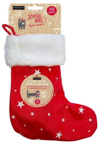 Chaussette de noel pour chat clearance