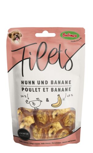 BUBIMEX Filets de poulet Banane 85 g