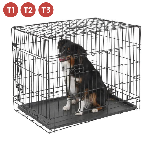 Cage pliable pour chien