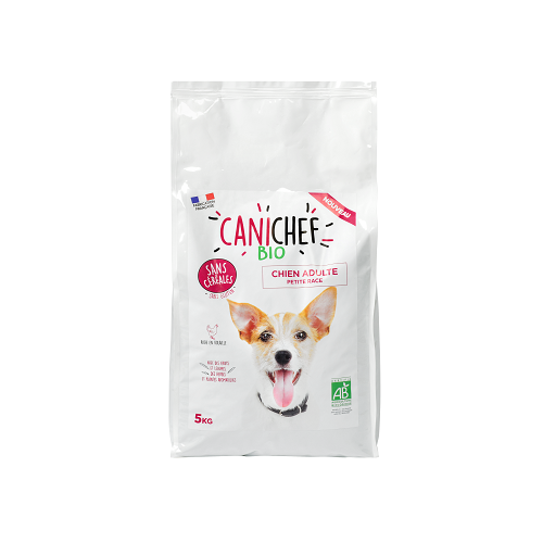 CANICHEF BIO Croquettes sans céréales pour chien de petite race