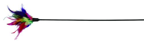 Canne à pêche plume en plastique pour chat TRIXIE 50 cm