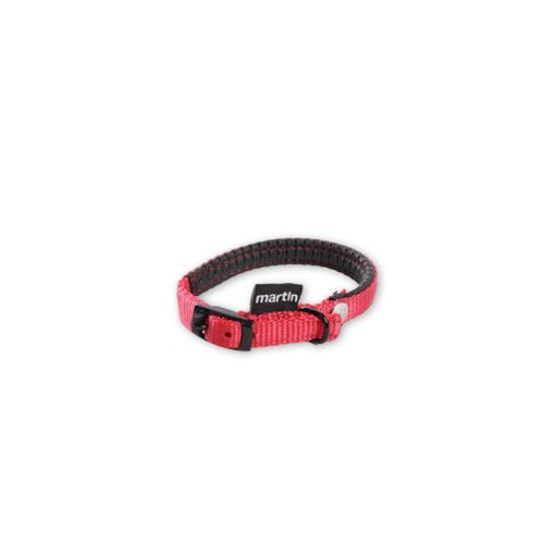 Collier confort rouge pour chien MARTIN SELLIER