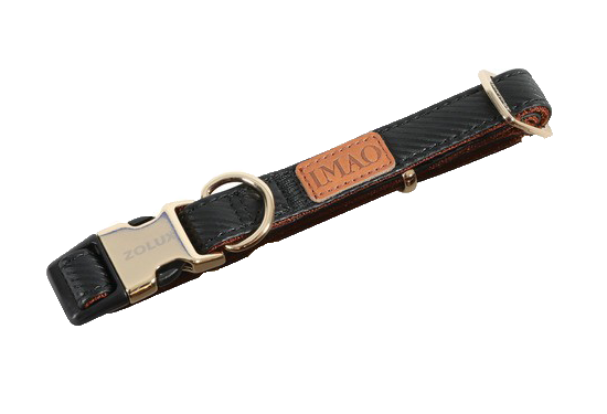 Collier réglable Imao Mayfair noir pour chien ZOLUX