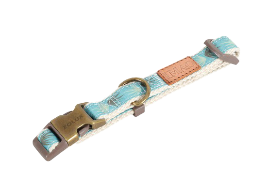 Collier réglable Imao Taiga bleu ZOLUX