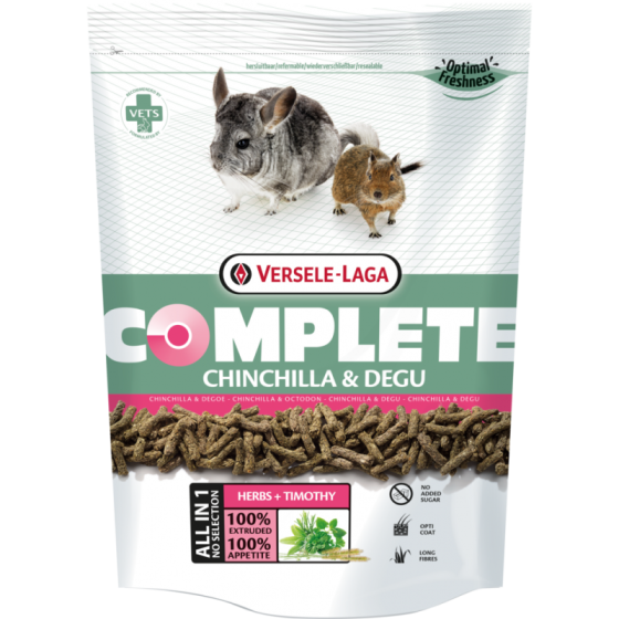 Versele Laga Complete chinchilla & degu aliment pour Petits Mammifères