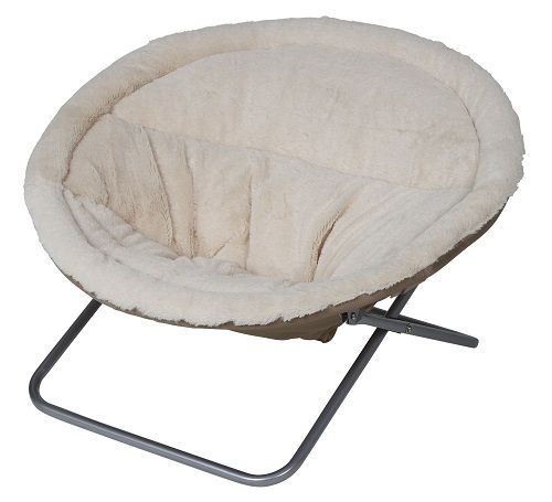 Couchette Alice beige douce et moelleuse pour chat KERBL