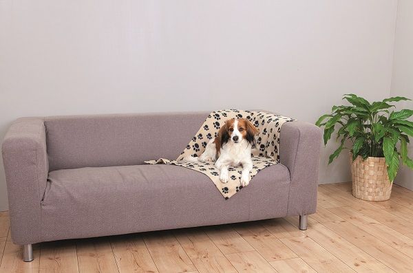 Couverture beige multifonction Beany en fibre polaire 100 cm TRIXIE