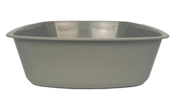 Bac à litière Gris pour chat PET DESIGN