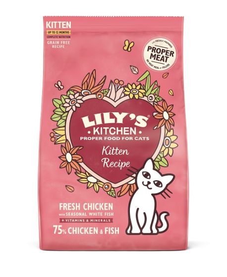 LILY'S KITCHEN Croquettes chaton Poulet Sans Céréales