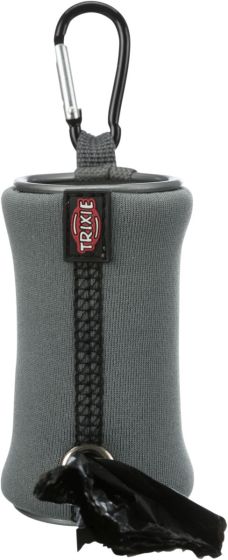 Distributeur de sacs en néoprène pour chien 1 rouleau de 20 sacs TRIXIE