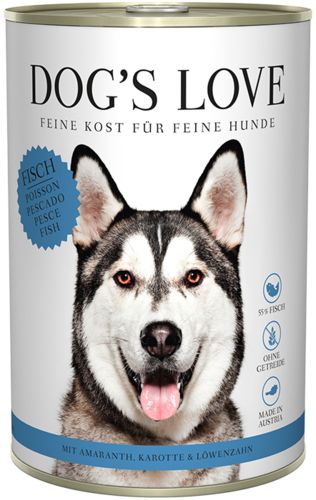 DOG'S LOVE Pâtée pour chien ADULT au Poisson 