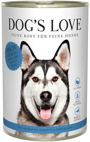 DOG'S LOVE Pâtée pour chien ADULT au Poisson