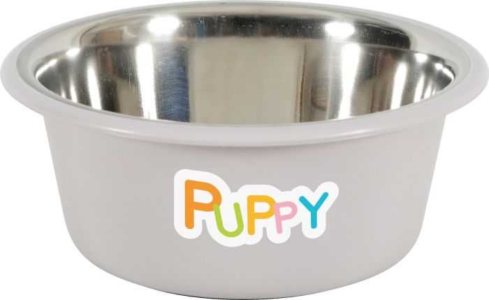Ecuelle anti-dérapante Puppy taupe pour chat ZOLUX