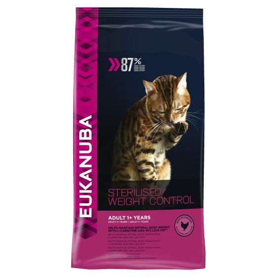 EUKANUBA  Croquettes chat Sterilised Weight control