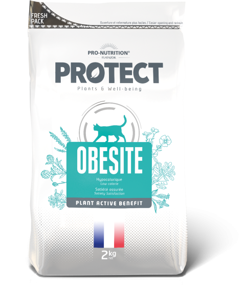 PRO-NUTRITION Croquettes Chat Flatazor PROTECT OBESITE
