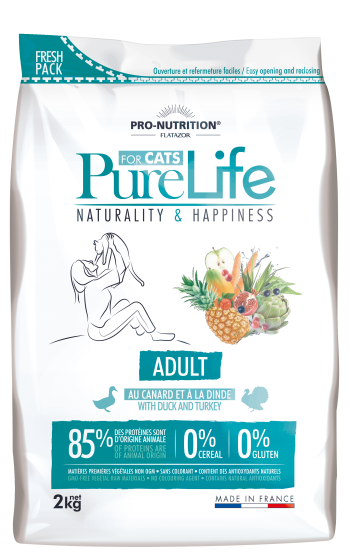 PRO-NUTRITION  Croquettes chat Flatazor PURE LIFE