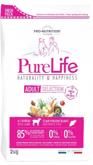 FLATAZOR Pure Life ADULT croquettes Agneau pour chien