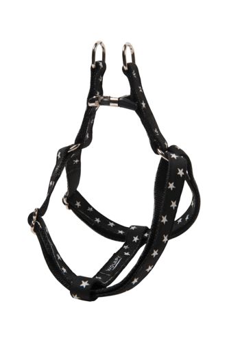 Harnais Star parachute noir pour chien WOUAPY