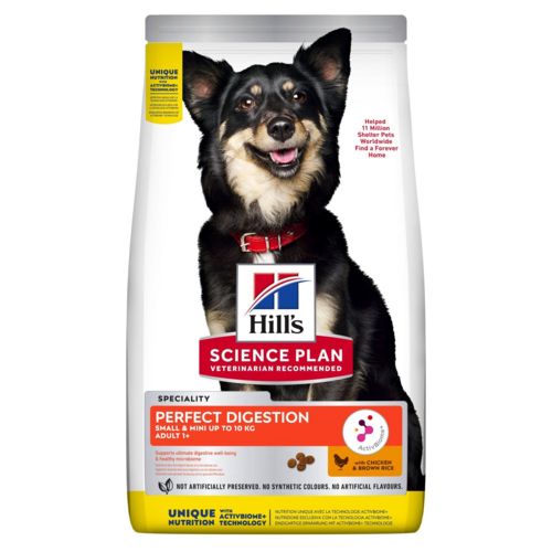 Hill's Science Plan Croquettes chien Adult Perfect Digestion Small & Mini