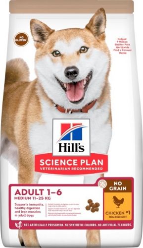 HILL’S SCIENCE PLAN Croquettes chien Medium No Grain Poulet sans céréales