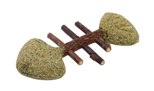 Jouet Arrête de poisson pour chat WOUAPY