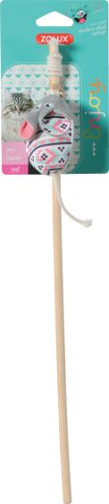 Jouet canne kali souris gris pour chat ZOLUX