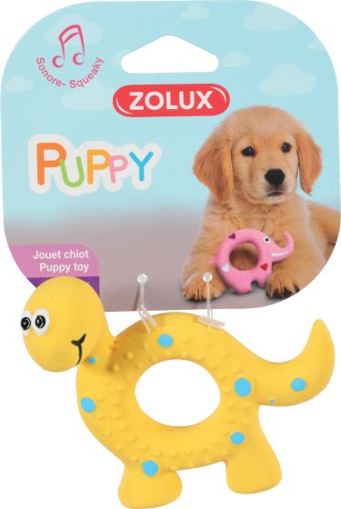 Jouet latex Puppy dino pour chiot ZOLUX