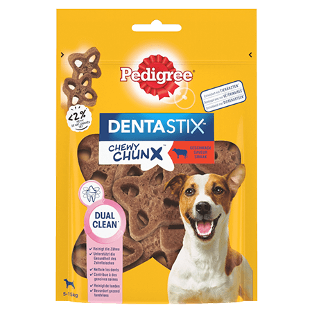 PEDIGREE Dentastix Chewy Chunx Bœuf 250g