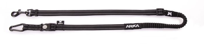 Longe cani-cross noir pour chien MARTIN SELLIER