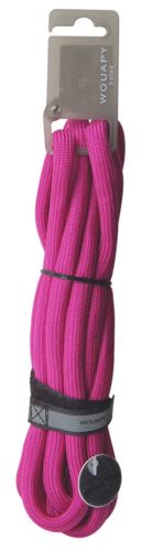 Longe corde ronde fine rose pour chien WOUAPY 3 m