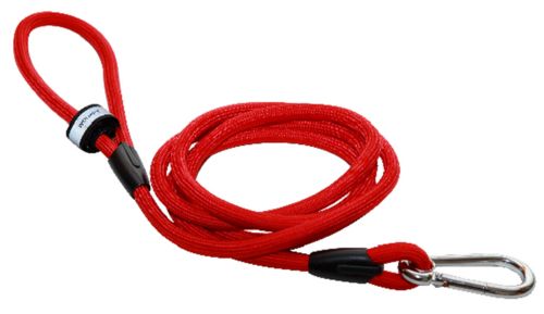 Longe corde ronde fine rouge pour chien WOUAPY 3 m