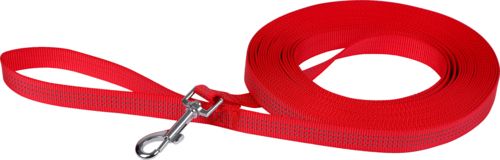 Longe protect en nylon rouge pour chien WOUAPY