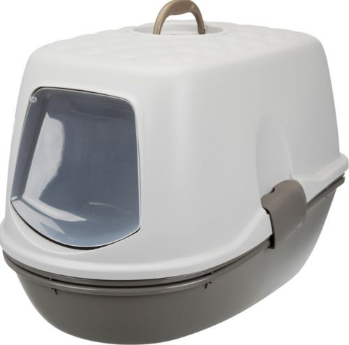 Maison de toilette Berto Top avec système de tri gris pour chat TRIXIE 39 × 42 × 59 cm