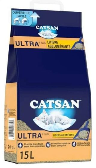 CATSAN Litière Minérale Agglomérante pour Chat