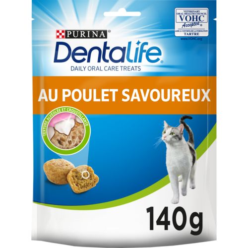 PURINA DENTALIFE Friandise pour chat au Poulet