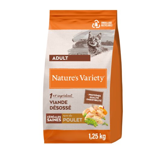 Nature's variety Croquettes chat Original adult poulet