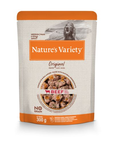 Nature's variety Original Medium/Maxi bœuf Pâtée chien