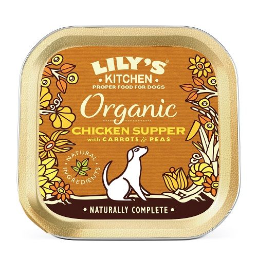 LILY'S KITCHEN Pâtée Bio Poulet pour chien