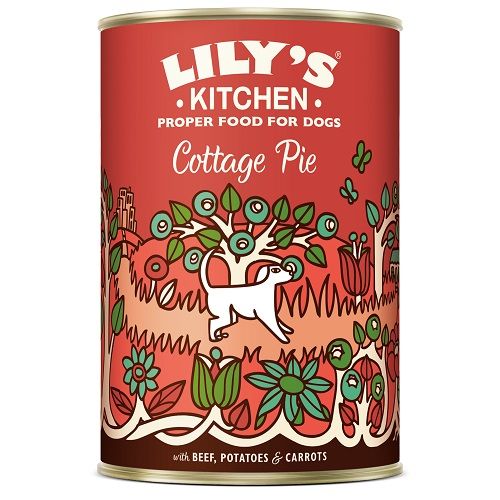 LILY'S KITCHEN Pâtée Boeuf Carotte Patate pour chien
