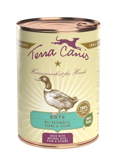 TERRA CANIS Pâtée Classic Canard pour chien