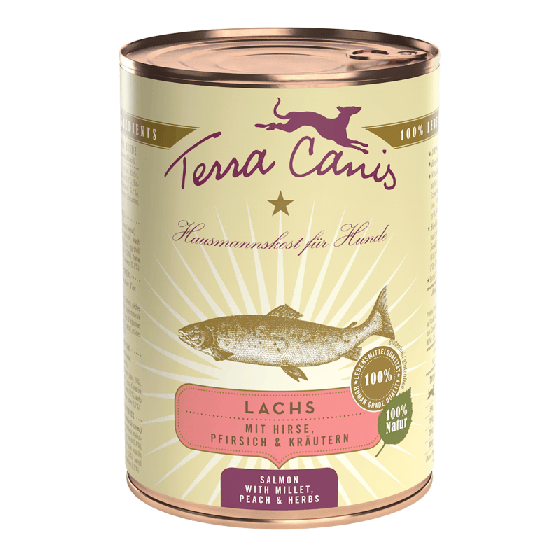 TERRA CANIS Pâtée Classic Saumon pour chien