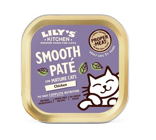 LILY'S KITCHEN Pâtée Festin pour chat senior Sans Céréales