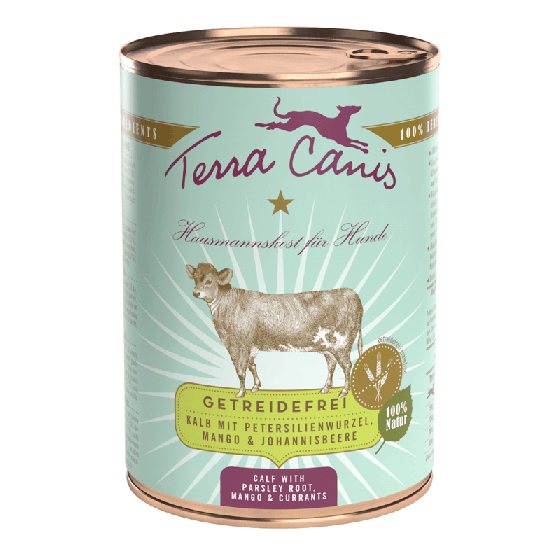 TERRA CANIS Pâtée Grain Free Veau Sans Céréales pour chien