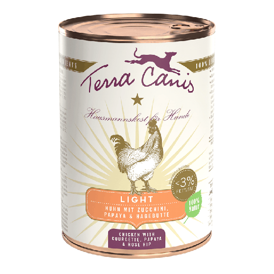 TERRA CANIS Pâtée Light Poulet pour chien