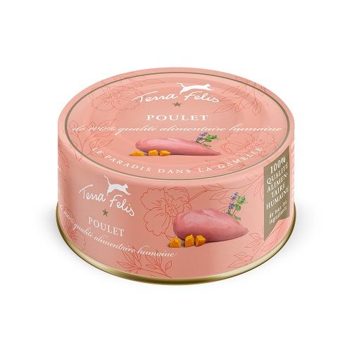 TERRA FELIS Pâtée Poulet pour chat