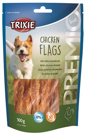 Friandise PREMIO Chicken Flags pour chien TRIXIE