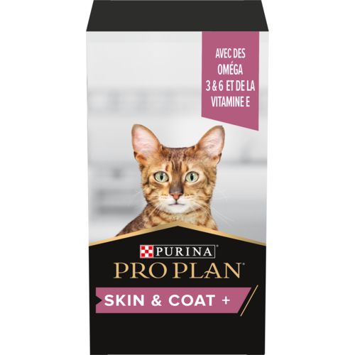 PRO PLAN Aliment complémentaire Skin & Coat+ pour Chat 150 ml