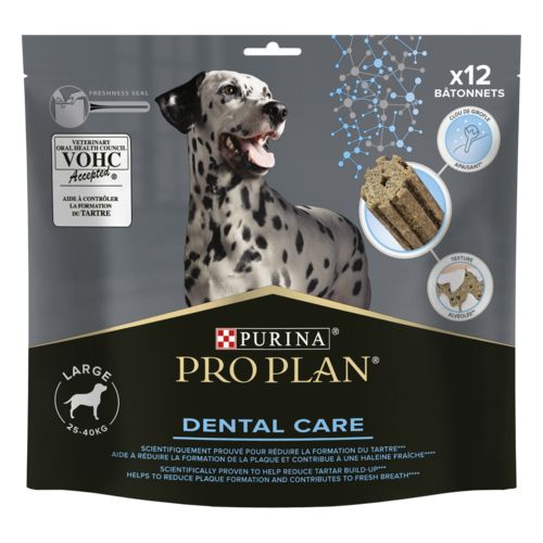 PRO PLAN Bâtonnets Dental Care pour grand chien x 12