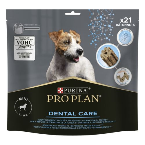 PRO PLAN Bâtonnets Dental Care pour chien mini x 21 (345g)