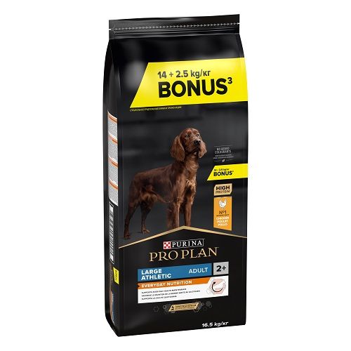 PURINA PRO PLAN Croquettes chien Large Athletic Adult Riche Poulet 